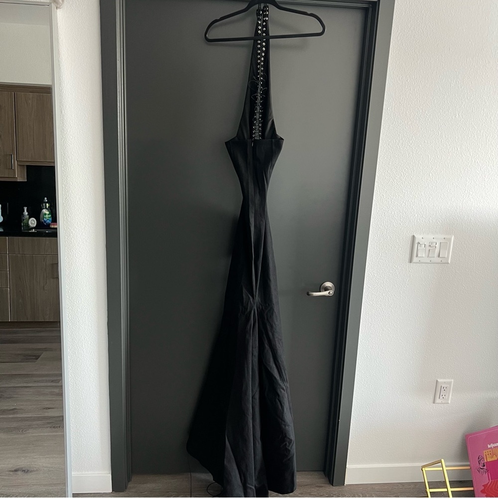 Fanci Club How Darkness Turn Gown maxi dress size Small - Picture 9 of 12